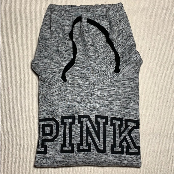 NEW PINK Victoria's Secret Cowl Neck Sweatshirt - Picture 3 of 8